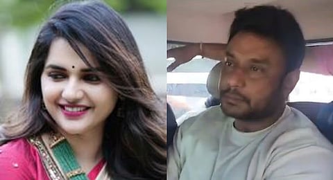 actress Pavithra Gowda, Darshan