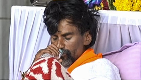 Maratha quota activist Manoj Jarange