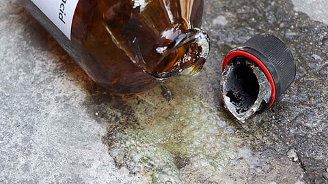 Two minor girls suffer burns in acid attack