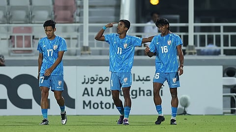 10-man India lose 1-2 to Qatar in AFC U23 Asian Cup Qualifiers