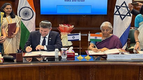 India, Israel ink bilateral investment treaty
