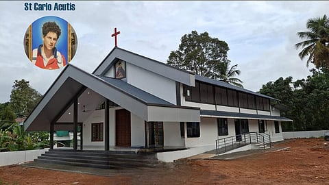First church in India dedicated to teen Saint Carlo Acutis
