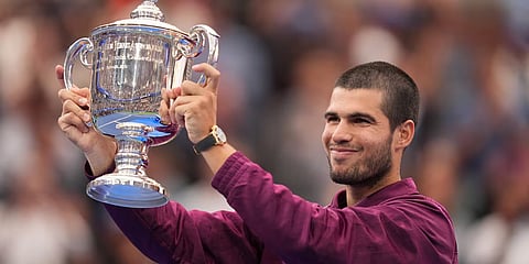 Carlos Alcaraz beats rival Jannik Sinner at the U.S. Open