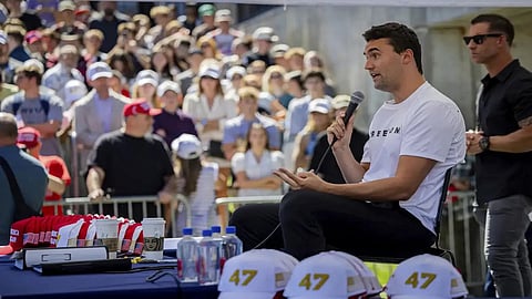 Charlie Kirk is no more, Dead by a single gunshot at Utah valley University