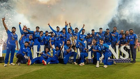 Defeat Kollam Sailors by 75 Runs