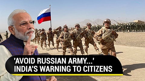 End practice of recruiting Indians into Russian military