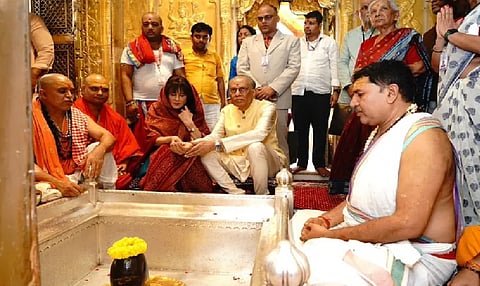 Mauritius PM offers prayers at Ram temple in Ayodhya
