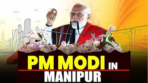 PM lays foundation stones for projects worth over Rs 7,300 cr in Manipur