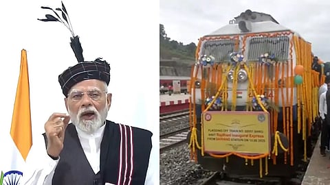 Flags off state's maiden Rajdhani Express
