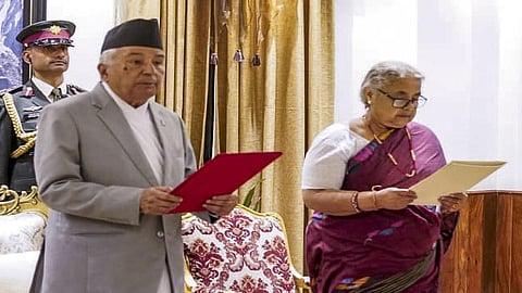 Nepal's first woman prime minister