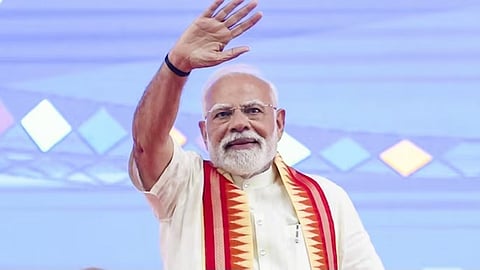 PM Modi reaches Manipur