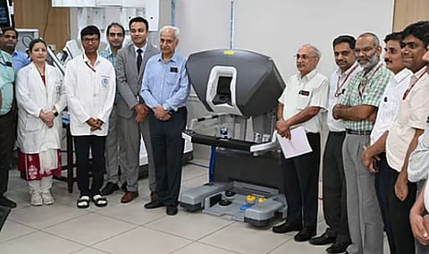 Davici surgical robot at AIIMS Delhi