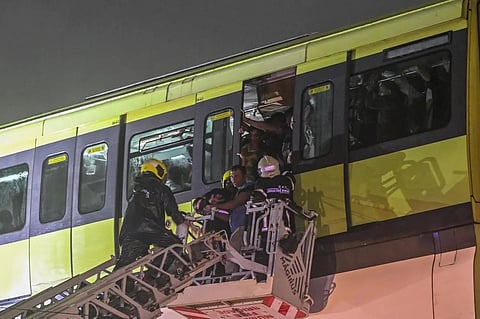 Monorail train stops on tracks in Mumbai due to technical issue; 17 passengers rescued