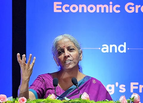 Union Finance Minister Nirmala Sitharaman