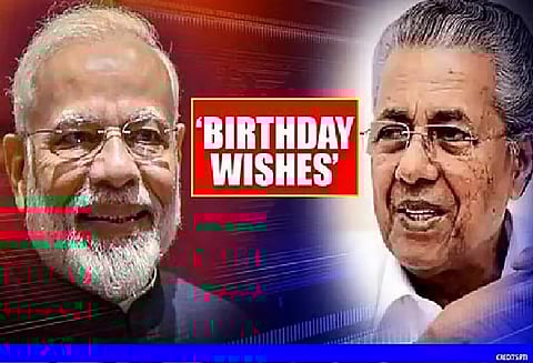 Kerala Governor, CM wish PM Modi on his 75th birthday