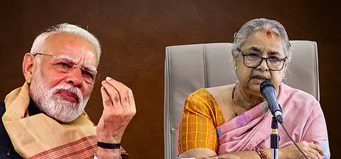 PM Modi and Nepal's PM Karki