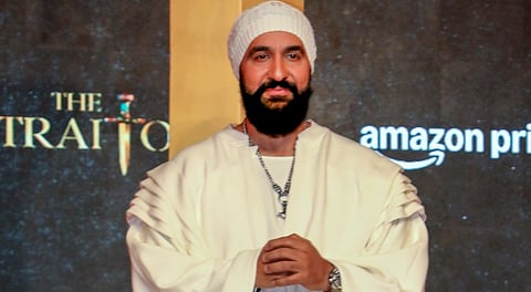 usinessman Raj Kundra during the trailer launch of the reality show 'The Traitors', in Mumbai, Friday, May 30, 2025.
