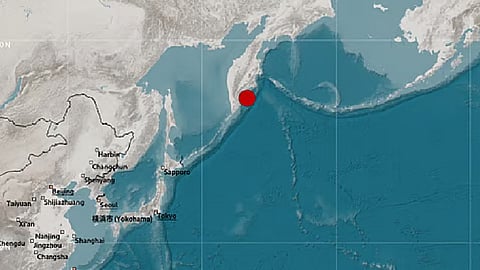 Powerful magnitude-7.8 earthquake shakes Russia's far east Kamchatka region