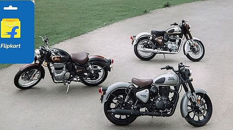 Royal Enfield ties up with Flipkart to sell 350 cc bikes
