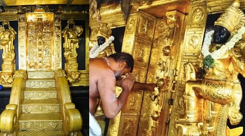 Sabarimala’s gold-clad 'Dwarapalaka'