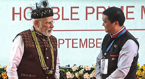 PM Modi unveils infra projects worth over Rs 5,100 crore in Arunachal