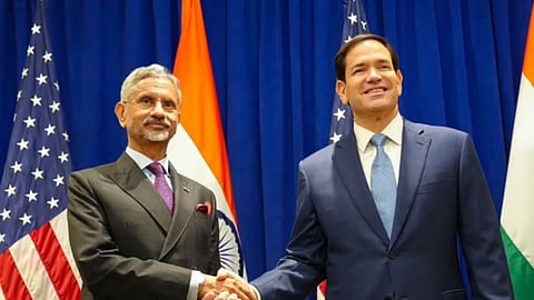 Rubio after meeting with Jaishankar