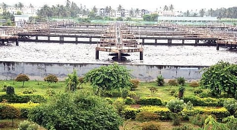 Sewage treatment plant at Muttathara