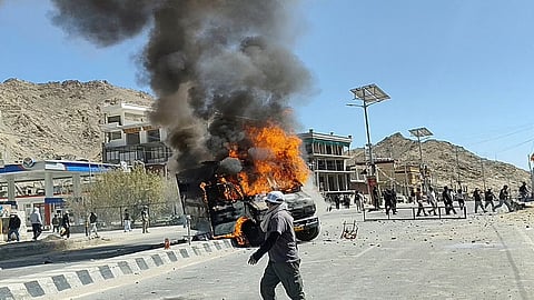 Curfew imposed in Ladakh after intense clashes
