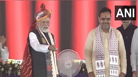 PM Modi inaugurates development projects worth Rs 1,22,100 cr in Rajasthan