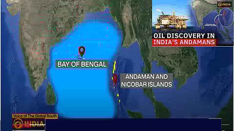 in Andaman shallow offshore block