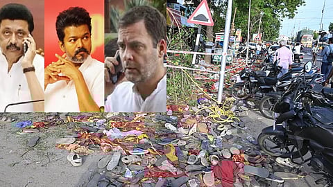 Rahul speaks with Stalin, Vijay over Karur stampede