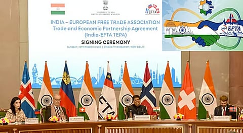 India-EFTA trade pact