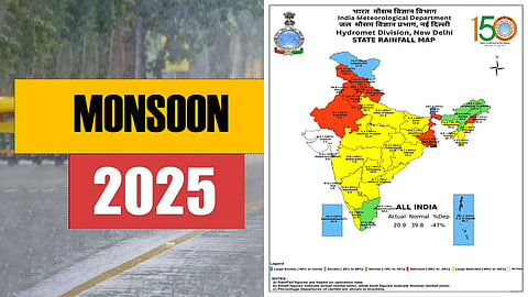 Country recorded 8 per cent more than normal rainfall: IMD