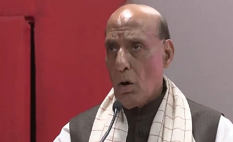 Defence Minister Rajnath Singh
