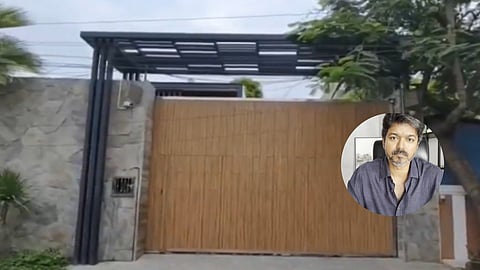 TVK chief Vijay's Neelankarai residence