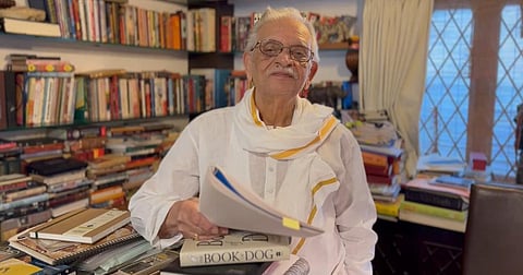 Veteran poet-lyricist and filmmaker Gulzar