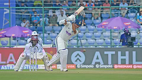 India declare at 518/5, WI 26/1 at tea