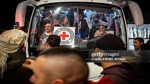 As part of exchange begin leaving prison