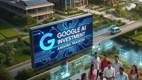 Google to invest $15 bn in AI hub in Andhra