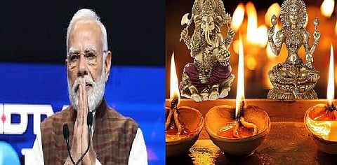 PM Modi greets nation on Diwali
