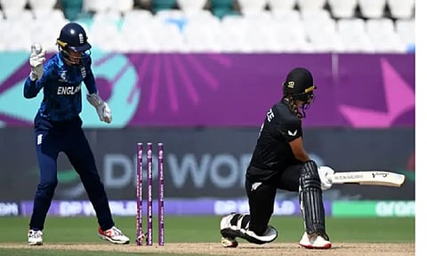 New Zealand all out for 168 against England