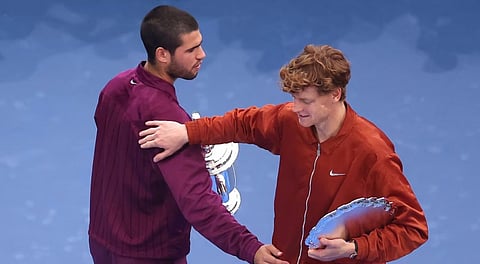 Carlos Alcaraz and Jannik Sinner