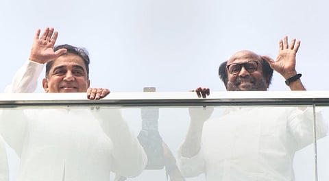 Kamal Haasan and Rajinikanth