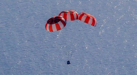 Gaganyaan Crew Module parachute test