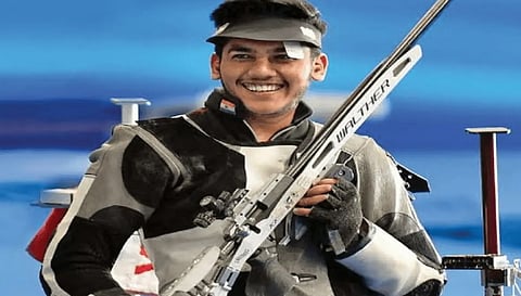 Olympian Aishwary Pratap Singh Tomar