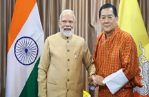 Prime Minister Narendra Modi at Bhutan
