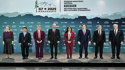 Top diplomats from G7 countries meet in Canada