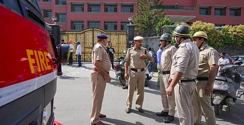 Railway safety check at station premises