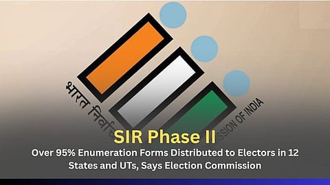 Nearly 99 pc enumeration forms distributed to electors