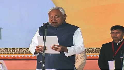 Nitish Kumar sworn in as CM of Bihar for record 10th time